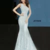 Jovani 00353 One Shoulder Lace Mermaid Dress 2 Jovani 00353 One Shoulder Lace Mermaid Dress -Outlet Prom Dresses Store 00353 Jovani Prom Gown S20 540x648