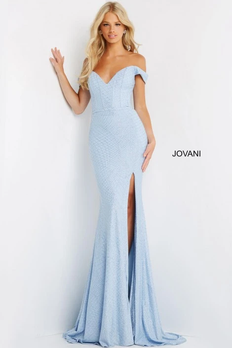 Jovani 06281 Off Shoulder Glitter Prom Dress 3 Jovani 06281 Off Shoulder Glitter Prom Dress