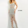 Jovani 06665 Sheer Sequin Evening Dress 2 Jovani 06665 Sheer Sequin Evening Dress -Outlet Prom Dresses Store 06665 Jovani Prom Dress S23 540x691