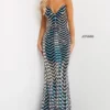 Jovani 07285 Shimmering Geometric Design Gown 1 Jovani 07285 Shimmering Geometric Design Gown -Outlet Prom Dresses Store 07285 Jovani Prom Dress S22 470x705