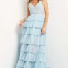 Jovani 07998 Multi Tiered Ruffled Prom Dress -Outlet Prom Dresses Store 07998 Jovani Prom Dress S22 470x705