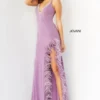 Jovani 08283 Beaded Gown With Feather Trim 1 Jovani 08283 Beaded Gown With Feather Trim -Outlet Prom Dresses Store 08283 Jovani Prom Dress S22 470x705