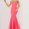 Jovani 08436 Crystal Off Shoulder Gown -Outlet Prom Dresses Store 08436 Jovani Prom Dress S23 470x705