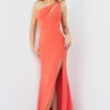 Jovani 08465 Backless One Shoulder Prom Dress -Outlet Prom Dresses Store 08465 Jovani Prom Dress S23 470x705