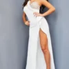 Jovani 09045 Pleated One Shoulder Prom Dress 2 Jovani 09045 Pleated One Shoulder Prom Dress -Outlet Prom Dresses Store 09045 Jovani Prom Dress S23 470x705