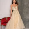 Dave And Johnny 10143 Dreamy Beaded Prom Dress -Outlet Prom Dresses Store 10143 Dave and Johnny Prom Dress S22 529x705