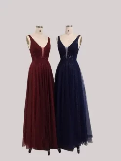 Dave And Johnny 10406 Open V Back Prom Dress