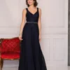 Dave And Johnny 10530 Modest Sleeveless Gown