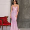 Dave And Johnny 10608 Beautiful Sparkling Prom Dress