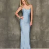 Dave And Johnny 10875 Beaded Scoop Neck Prom Dress