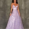 Dave And Johnny 10952 Sparkling Lilac Prom Dress