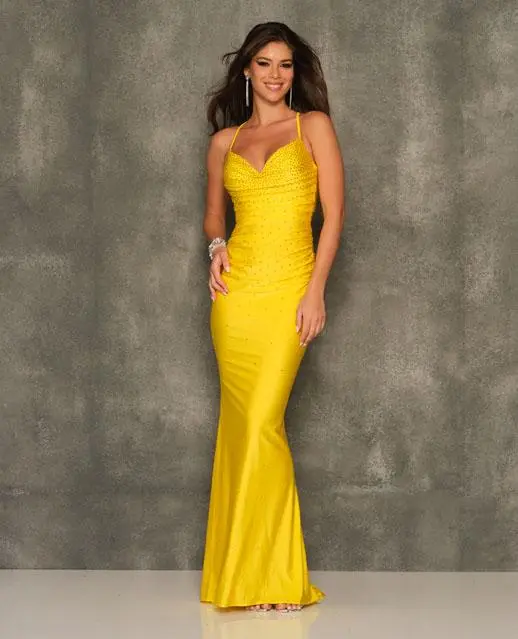 Dave And Johnny 10973 Fitted Ruched Prom Dress 3 Dave And Johnny 10973 Fitted Ruched Prom Dress