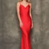 Dave And Johnny 11027 Ruched Fitted Prom Dress