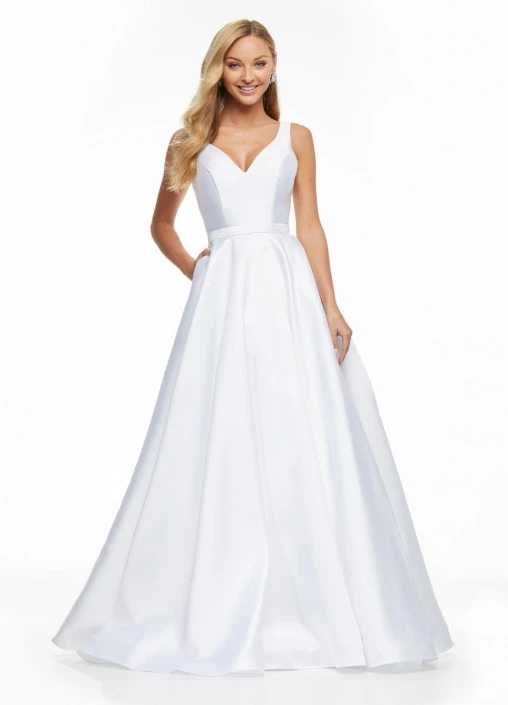Ashley Lauren 11094 Simple Stunning Mikado Gown 3 Ashley Lauren 11094 Simple Stunning Mikado Gown