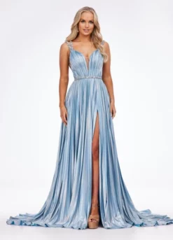 Ashley Lauren 11147 Grecian Gown For Homecoming Court
