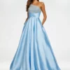 Ashley Lauren 11149 Jeweled One Shoulder Taffeta Gown 2 Ashley Lauren 11149 Jeweled One Shoulder Taffeta Gown -Outlet Prom Dresses Store 11149 Ashley Lauren Prom Dress S22 508x705