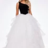 Ashley Lauren 11165 Elegant Velvet And Organza Ball Gown 1 Ashley Lauren 11165 Elegant Velvet And Organza Ball Gown -Outlet Prom Dresses Store 11165 Ashley Lauren Prom Dress S22 508x705