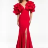Ashley Lauren 11171 Glamourous Ruffle Sleeve Gown 1 Ashley Lauren 11171 Glamourous Ruffle Sleeve Gown -Outlet Prom Dresses Store 11171 Ashley Lauren Prom Dress S22 508x705