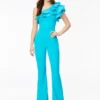 Ashley Lauren 11222 Ruffle One Shoulder Jumpsuit 2 Ashley Lauren 11222 Ruffle One Shoulder Jumpsuit -Outlet Prom Dresses Store 11222 Ashley Lauren Dress F22 508x705