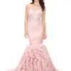 Ashley Lauren 11232 Ruffle Mermaid Formal Gown 2 Ashley Lauren 11232 Ruffle Mermaid Formal Gown -Outlet Prom Dresses Store 11232 Ashley Lauren Prom Dress S23 508x705