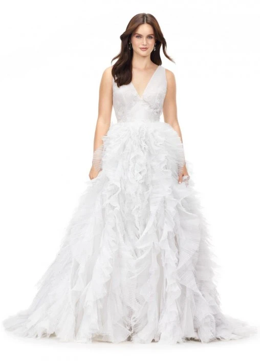 Ashley Lauren 11233 Ruffle Princess Ball Gown 3 Ashley Lauren 11233 Ruffle Princess Ball Gown