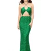 Ashley Lauren 11287 Sequin Modern Cut Out Gown