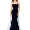 Ashley Lauren 11311 Velvet Gown With Organza Overskirt -Outlet Prom Dresses Store 11311 Ashley Lauren Prom Dress S23 508x705