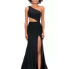 Ashley Lauren 11337 One Shoulder Cutout Prom Dress