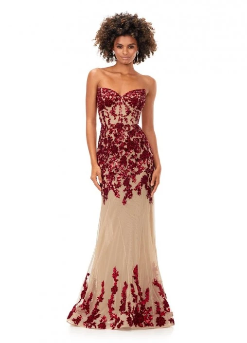 Ashley Lauren 11361 Intricately Beaded Gown 3 Ashley Lauren 11361 Intricately Beaded Gown
