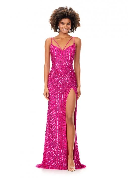 Ashley Lauren 11363 Stunning Sequin Gown 3 Ashley Lauren 11363 Stunning Sequin Gown