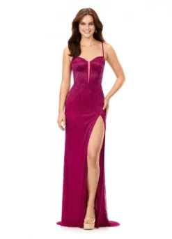 Ashley Lauren 11369 Liquid Beaded Gown