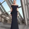 Alexander By Daymor 1150 Asymmetric Ruffle Mothers Dress -Outlet Prom Dresses Store 1150 Alexander by Daymor Mother of the Bride Dress S20 531x705