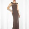 Cameron Blake By Mon Cheri Cameron Blake 117606 Twill Slim MOB Dress -Outlet Prom Dresses Store 117606 Cameron Blake Mother of the Bride Dress S17 529x705