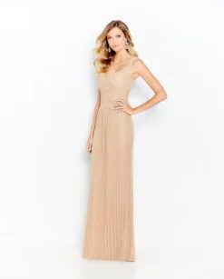 Cameron Blake By Mon Cheri Cameron Blake 120605 Metallic Mother Of Bride Gown