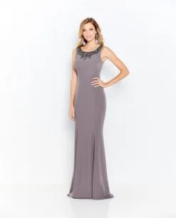 Cameron Blake By Mon Cheri Cameron Blake 120621 Beautiful Crepe Mothers Gown
