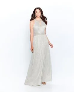 Montage By Mon Cheri Montage 120901 Shimmering Mothers Gown With Streamers