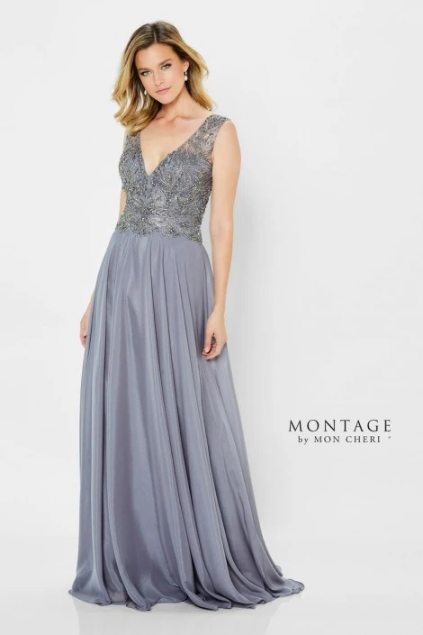 Montage By Mon Cheri 122907 Flattering Evening Gown 3 Montage By Mon Cheri 122907 Flattering Evening Gown