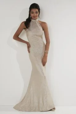 Studio 17 By House Of Wu Studio 17 12709 Metallic Jersey Prom Dress