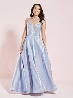 Studio 17 By House Of Wu Studio 17 12773 Iridescent Shimmer Prom Dress