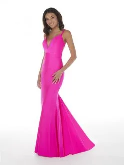 Studio 17 By House Of Wu Studio 17 12870 Spandex Trumpet Prom Dress
