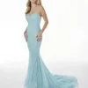 Studio 17 By House Of Wu Studio 17 12874 Glitter Tulle Corset Prom Dress