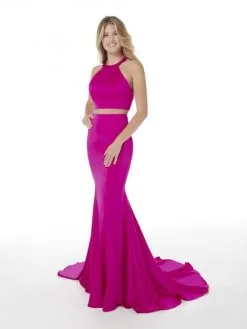 Studio 17 By House Of Wu Studio 17 12878 Strappy Back 2 Piece Prom Dress