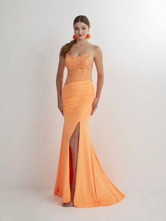 Studio 17 12899 Asymmetrical Waist Prom Dress 3 Studio 17 12899 Asymmetrical Waist Prom Dress