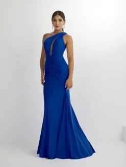 Studio 17 12905 One Shoulder Cut Out Prom Dress
