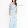 Primavera Couture Primavera 13108 Floral Flutter Sleeve Mother Of Bride Dress -Outlet Prom Dresses Store 13108 Primavera Mother of Bride Dress S23 529x705