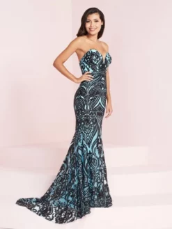 Panoply By House Of Wu Panoply 14006 Intricate Sequin Prom Dress
