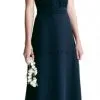Bill Levkoff 1404 Keyhole Halter Bridesmaid Gown