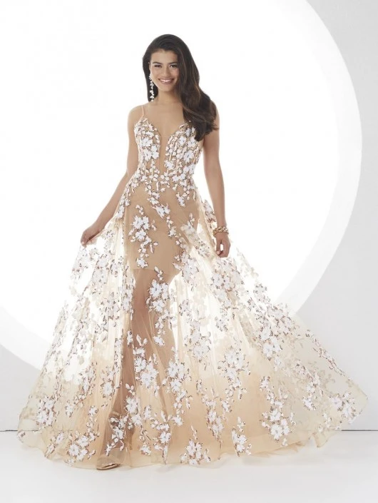 Panoply By House Of Wu Panoply 14106 Sheer Sequin Floral Prom Dress 3 Panoply By House Of Wu Panoply 14106 Sheer Sequin Floral Prom Dress