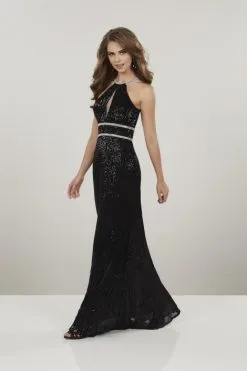 Panoply By House Of Wu Panoply 14922 Strappy Back Sequin Gown
