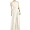 After Six 1502 High Neck Chiffon Bridesmaid Dress